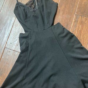 LULUS LUSH Black Cocktail Style Dress
